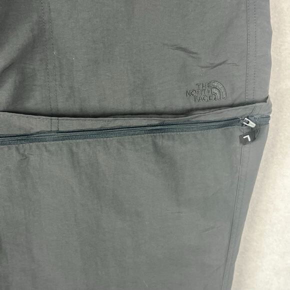 The North Face Pants Mens Large Convertible Hiking Zipper To Shorts Belted Logo - Picture 6 of 15